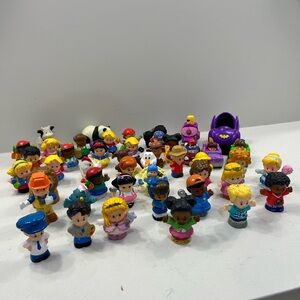 Large Fisher Price Little People Lot